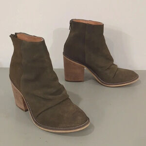 Rebels Ankle Boots Suede‎ Olive Green size 37